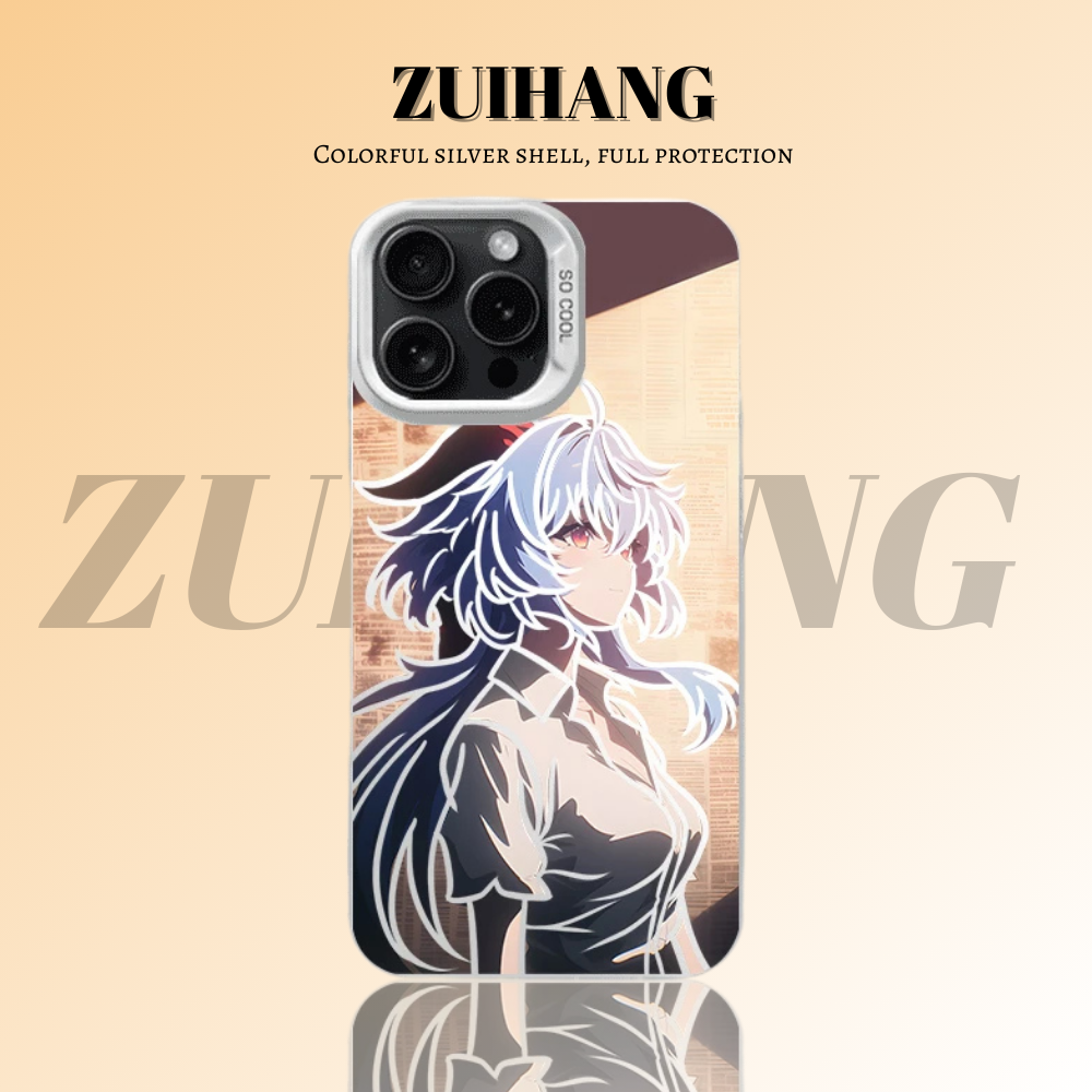 原神彩銀線條漸變防摔手機殼-ZUIHANG SHOP