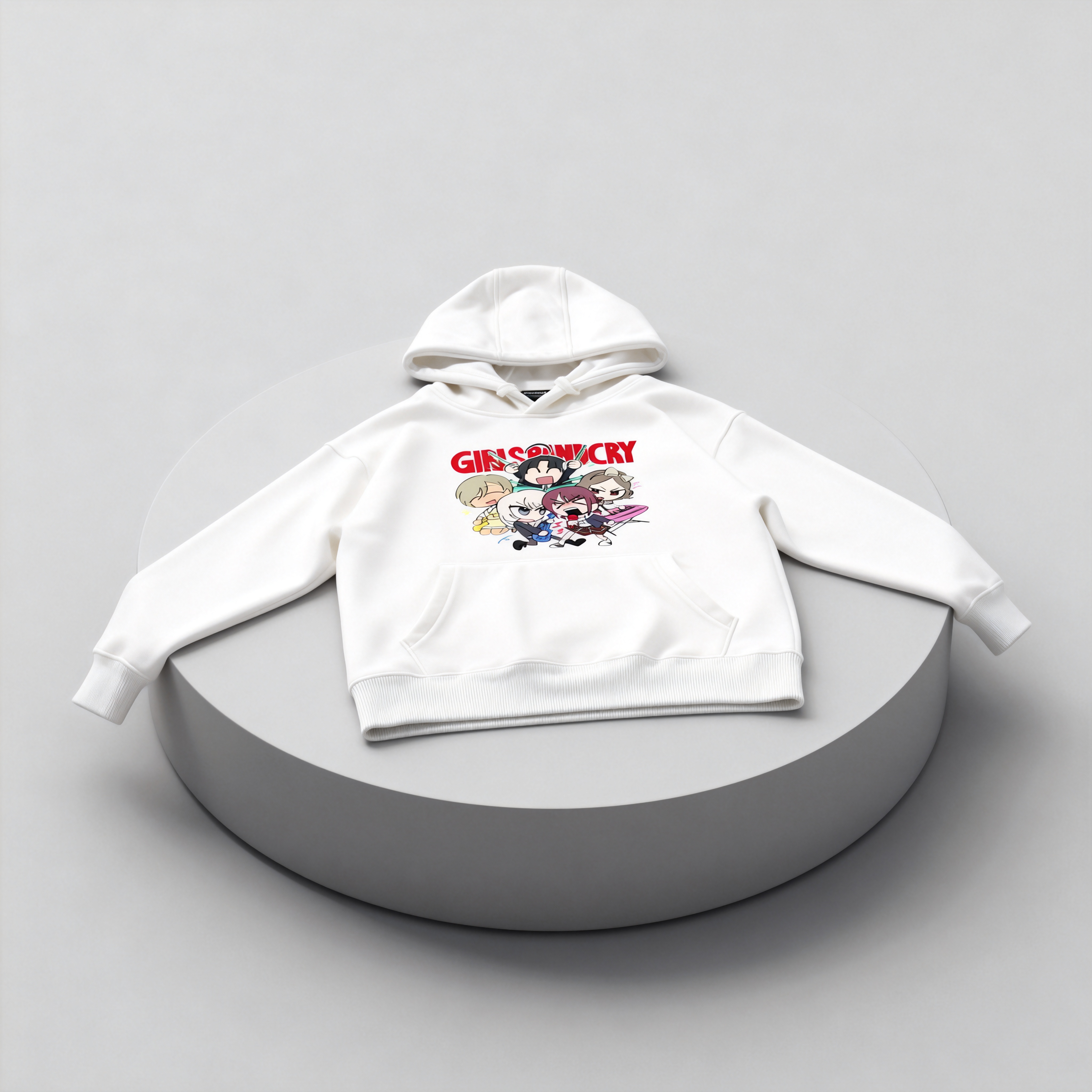 Girls Band Cry 秋冬新款 親子情侶裝連帽衛衣