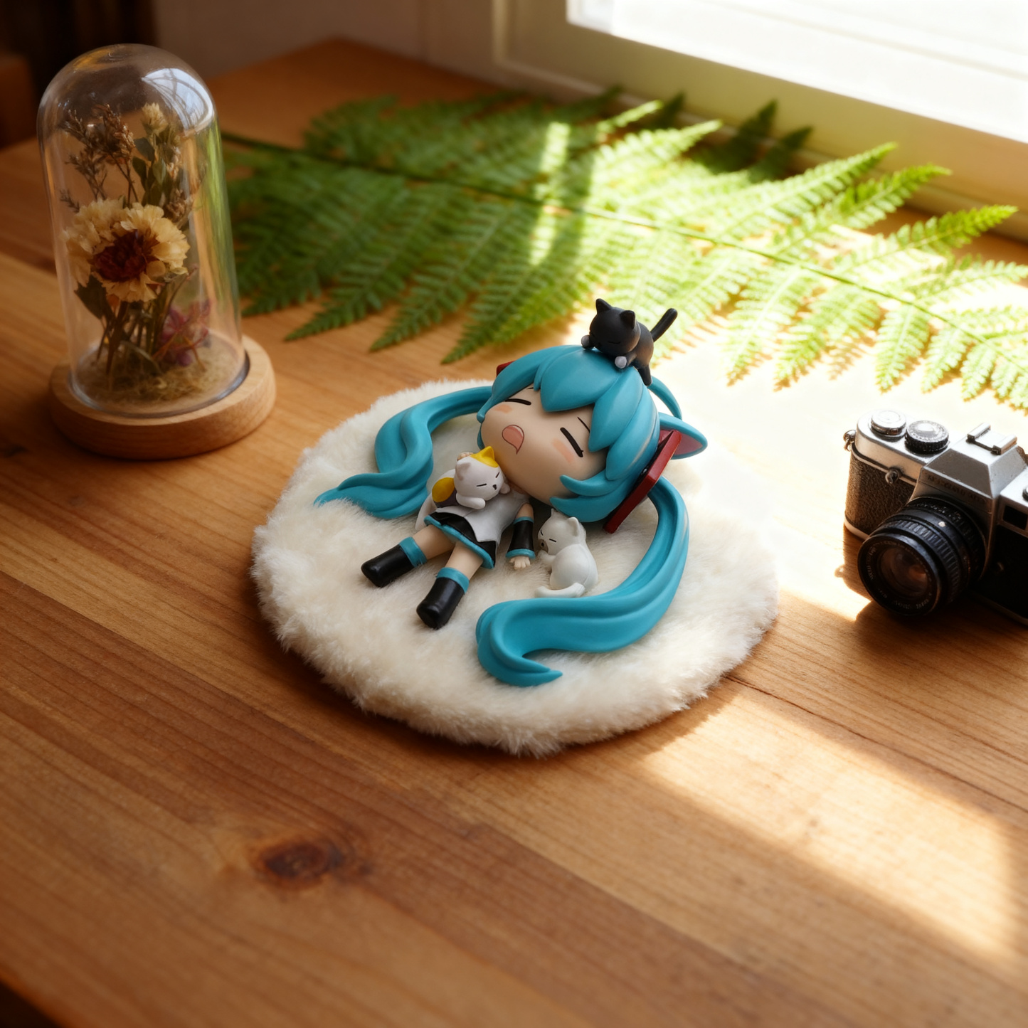 潮社工作室 貓音 初音 Q版雕像