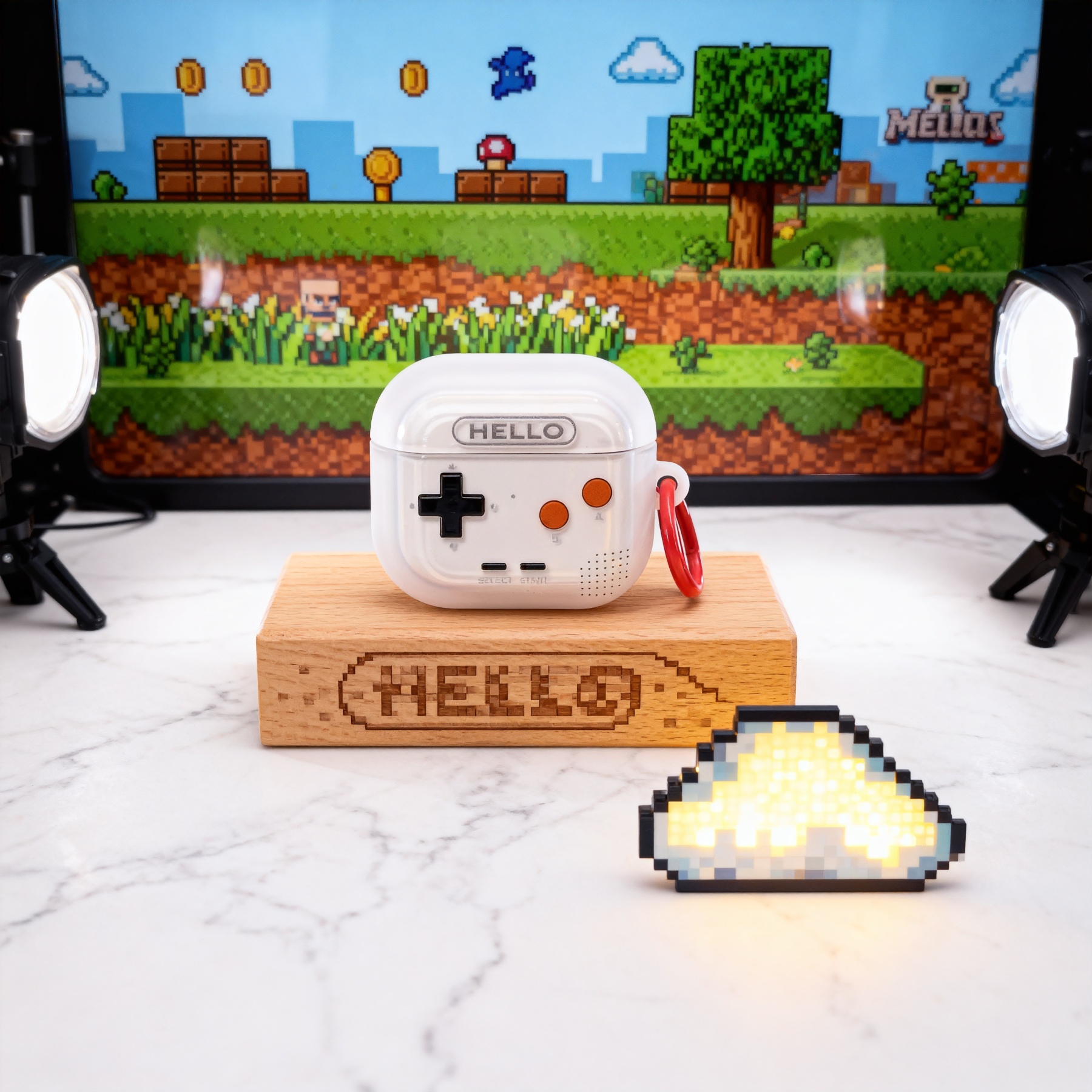 創意遊戲機手柄 AirPods耳機保護套