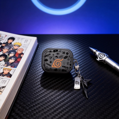 火影忍者標高級灰 Airpods耳機保護殼