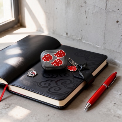 火影忍者標高級灰 Airpods耳機保護殼