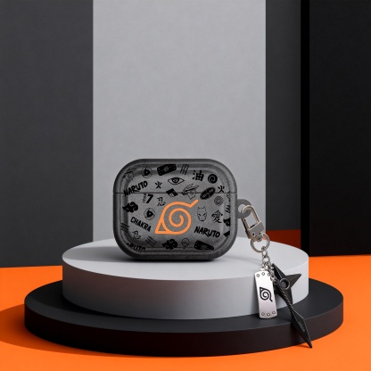 火影忍者標高級灰 Airpods耳機保護殼
