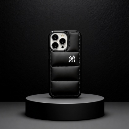 潮牌MLB羽絨服手機殼