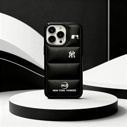 潮牌MLB羽絨服手機殼