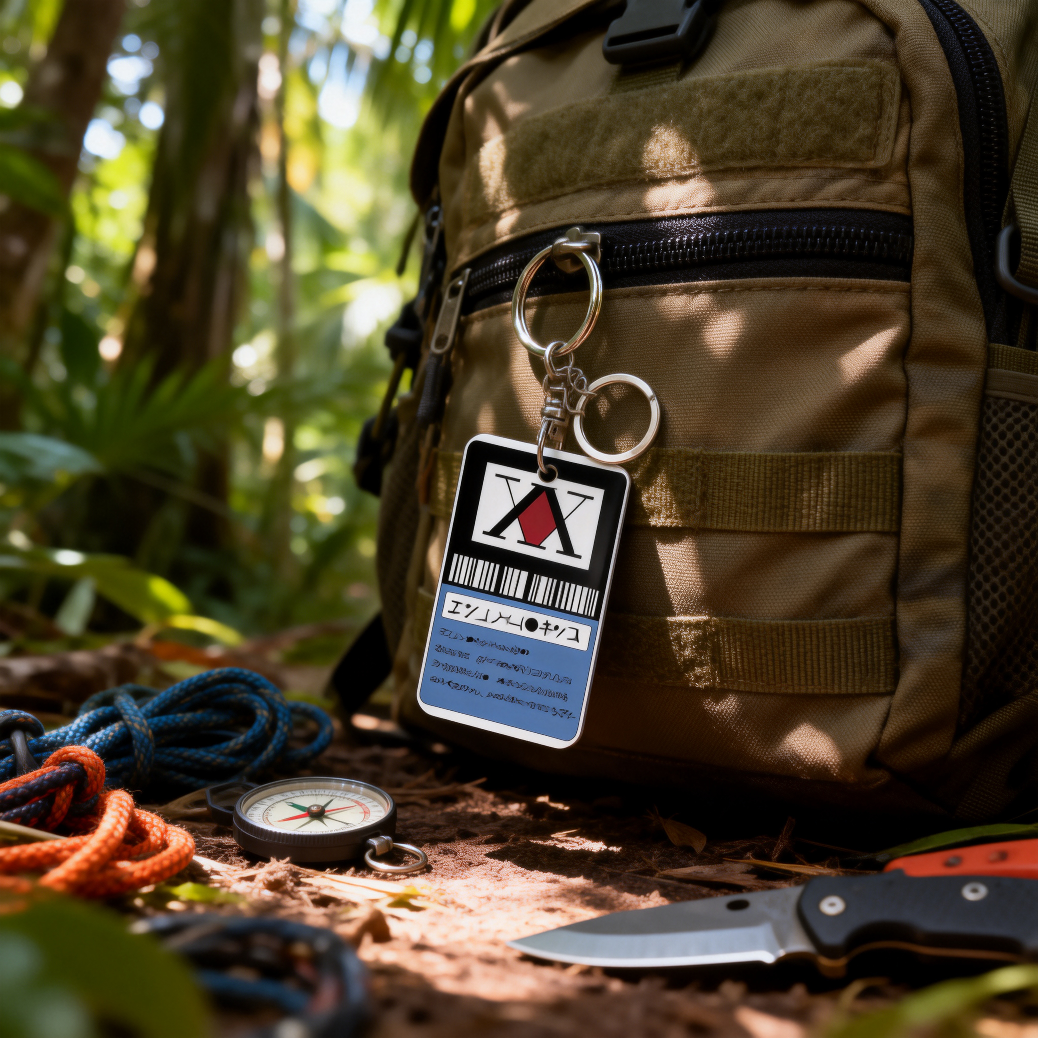 全職獵人獵人執照 動漫鑰匙圈悠游卡套