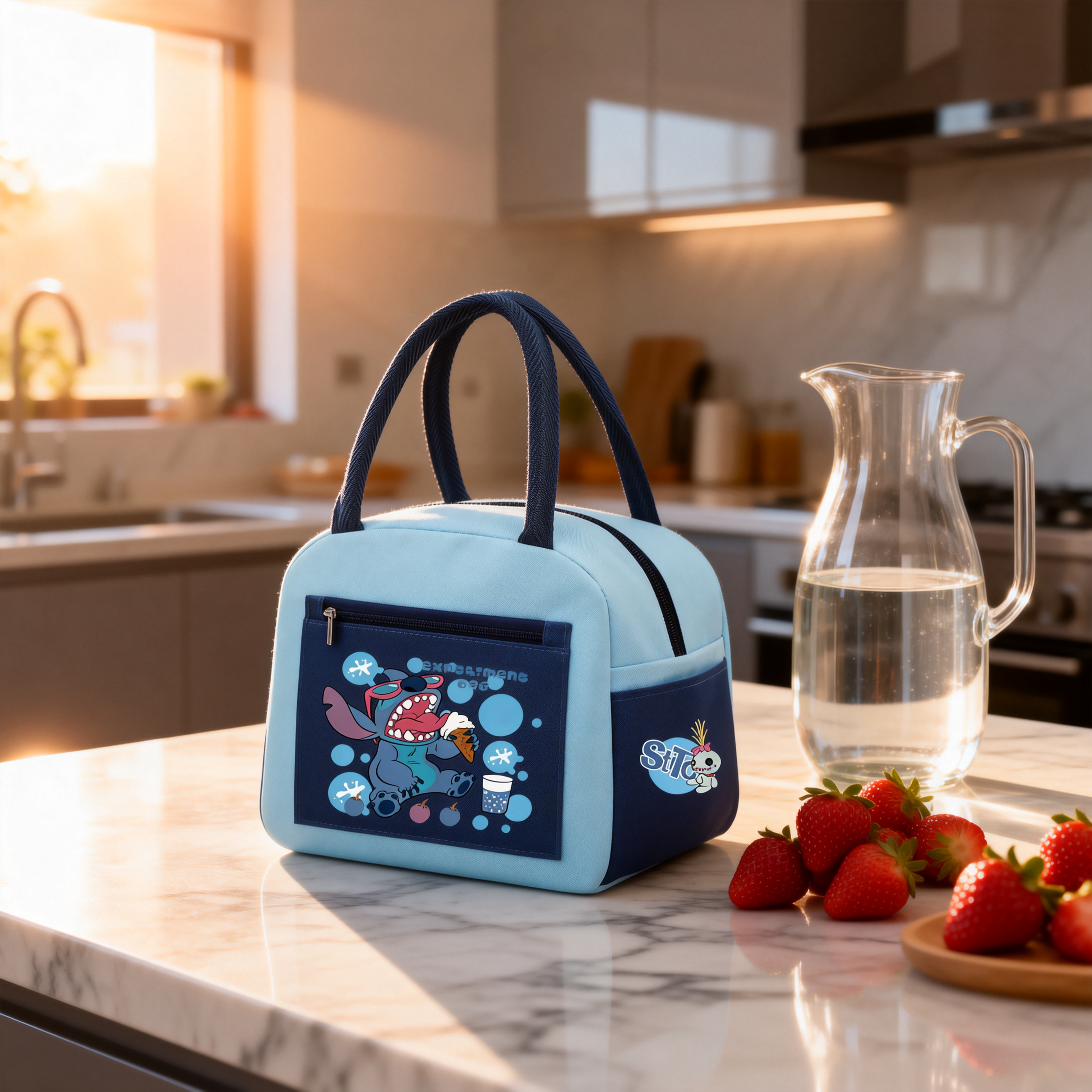 星際寶貝史迪奇卡通保溫便當包