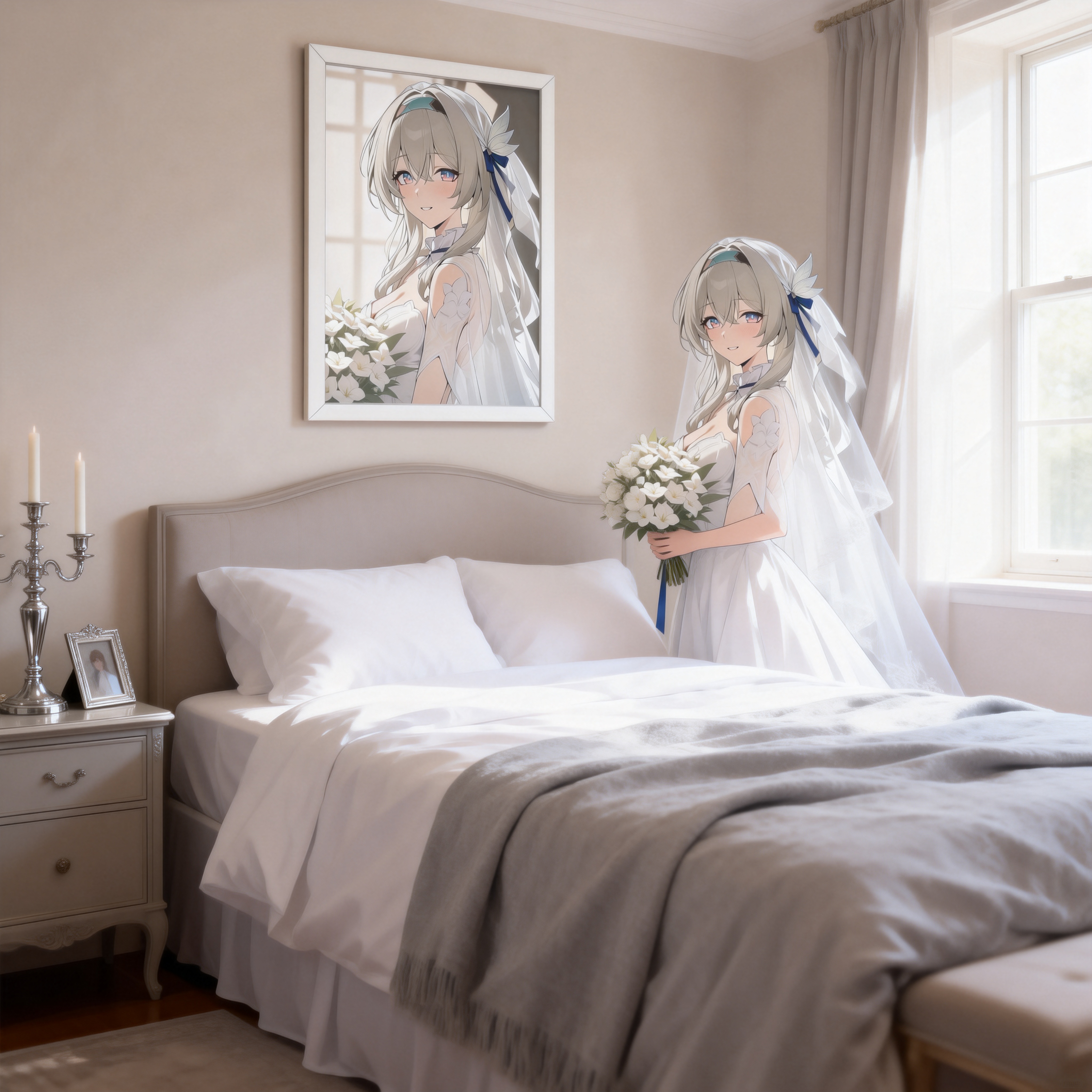 崩壞:星穹鐵道3D動漫立體畫海報 - 3D漸層與立體效果