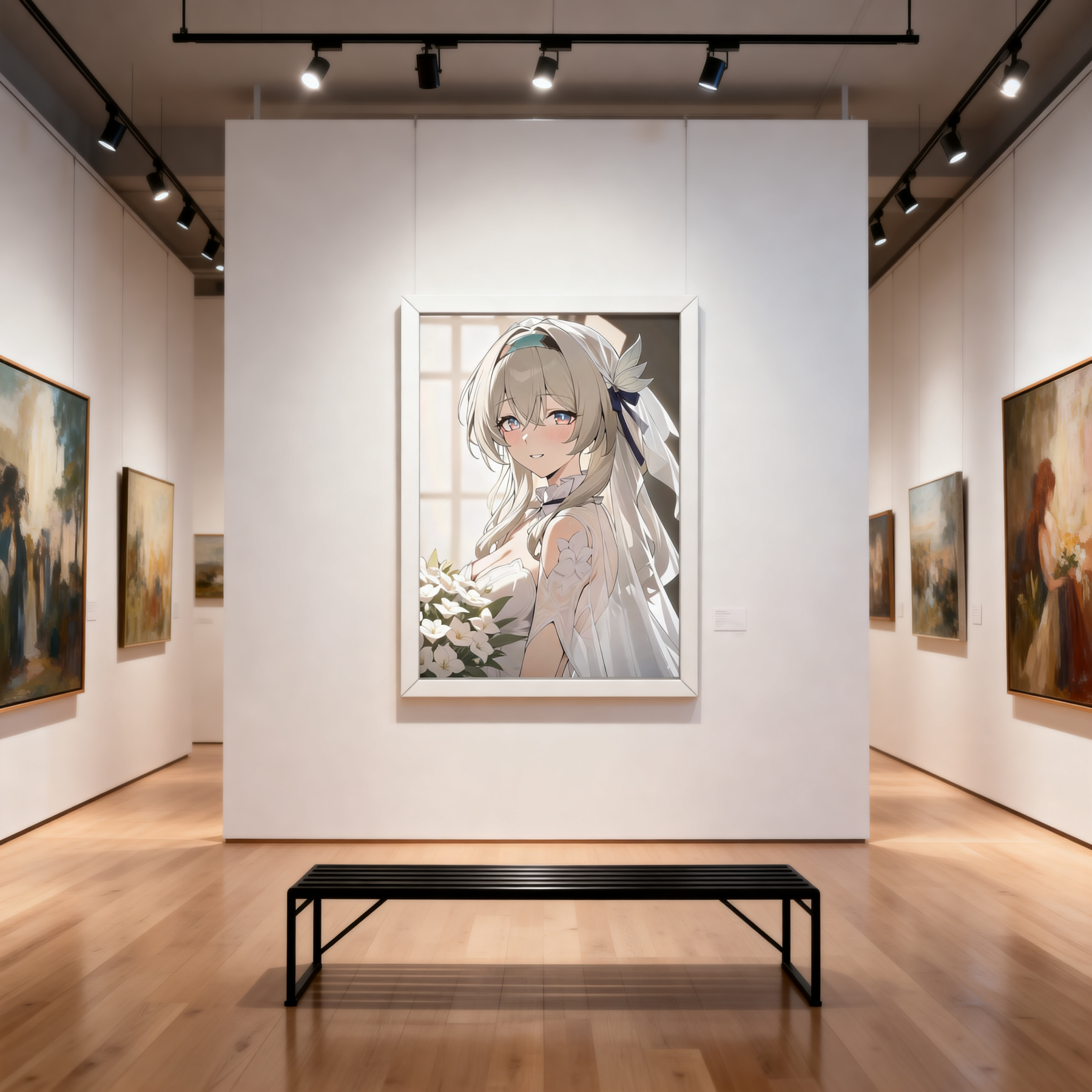 崩壞:星穹鐵道3D動漫立體畫海報 - 3D漸層與立體效果