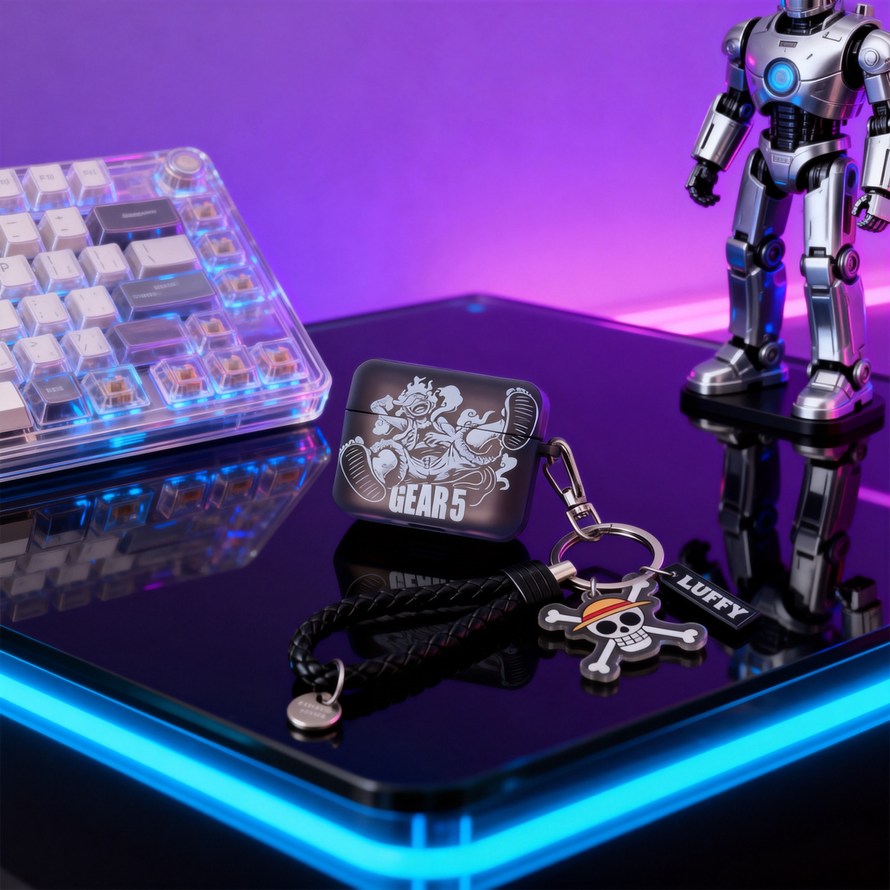 海賊王尼卡路飛 Airpods耳機保護殼