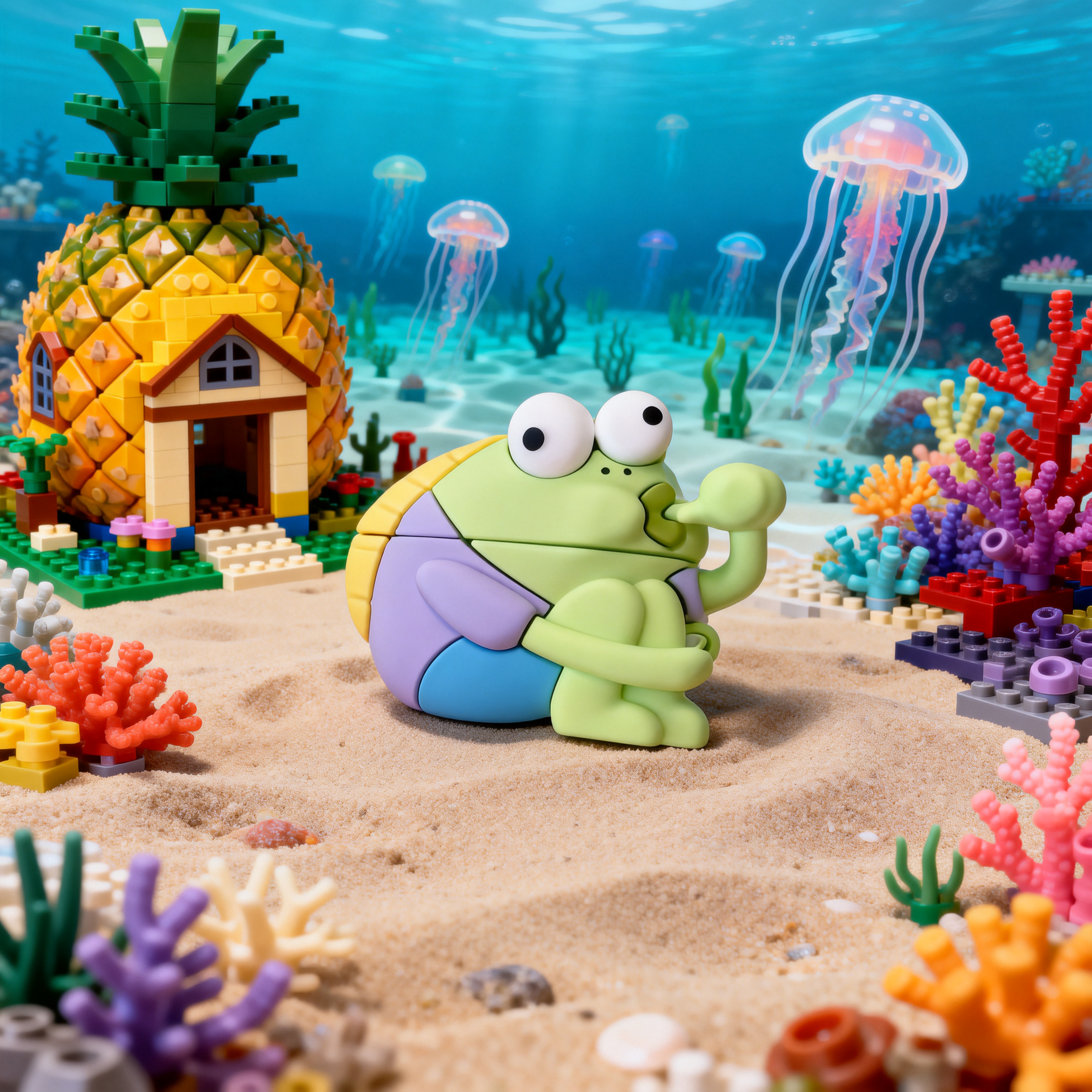 海綿寶寶 比奇堡居民 路人魚 Airpods耳機保護殼