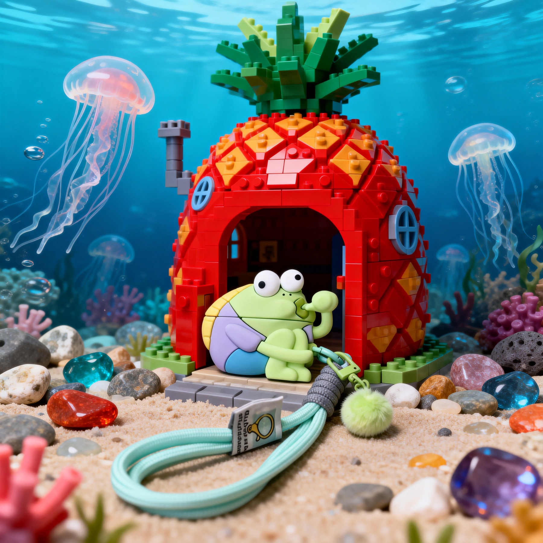 海綿寶寶 比奇堡居民 路人魚 Airpods耳機保護殼