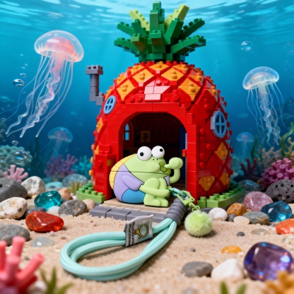 海綿寶寶 比奇堡居民 路人魚 Airpods耳機保護殼