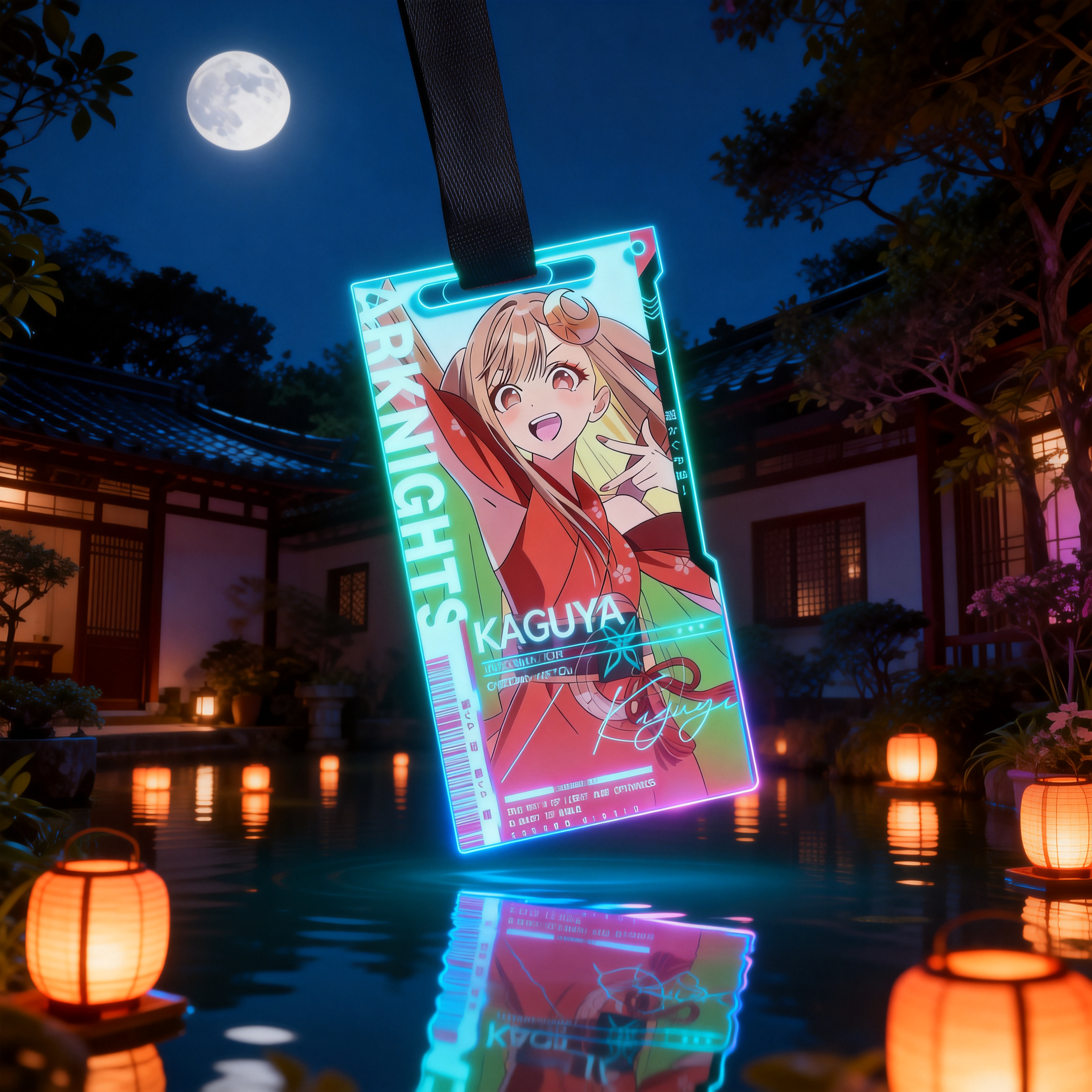 超時空輝耀姬亞克力通行證掛飾