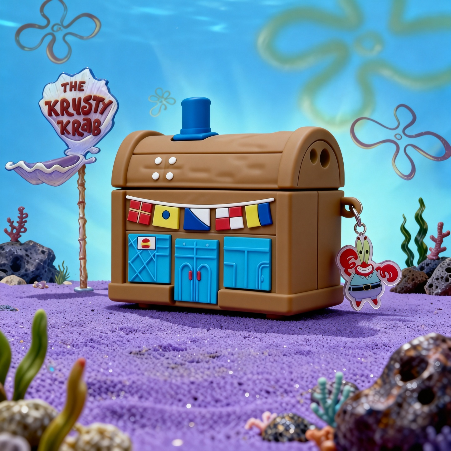 蟹堡王AirPods耳機保護套