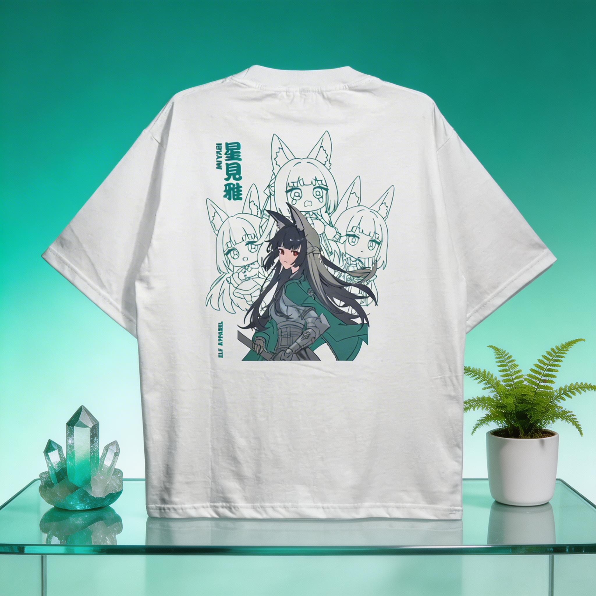 星見雅 絕區零粉絲自製T恤