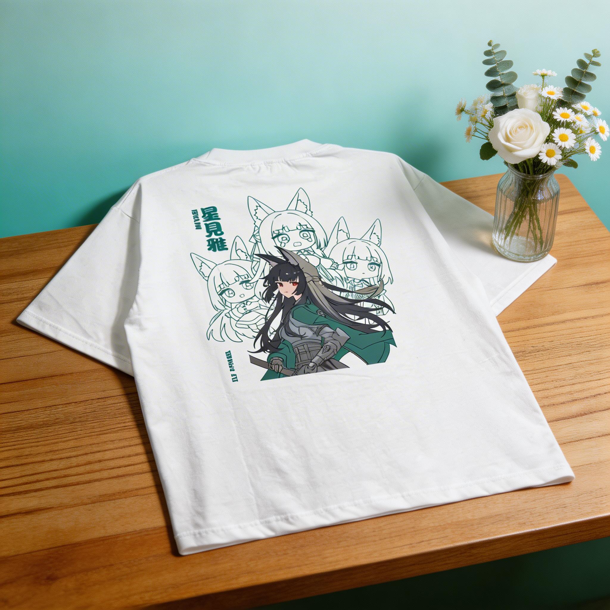 星見雅 絕區零粉絲自製T恤