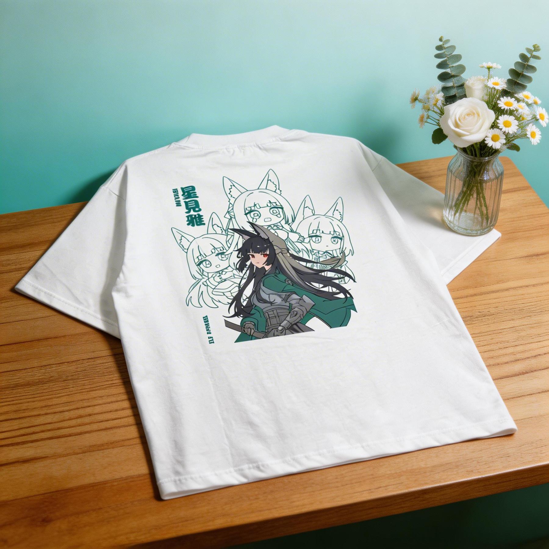 星見雅 絕區零粉絲自製T恤