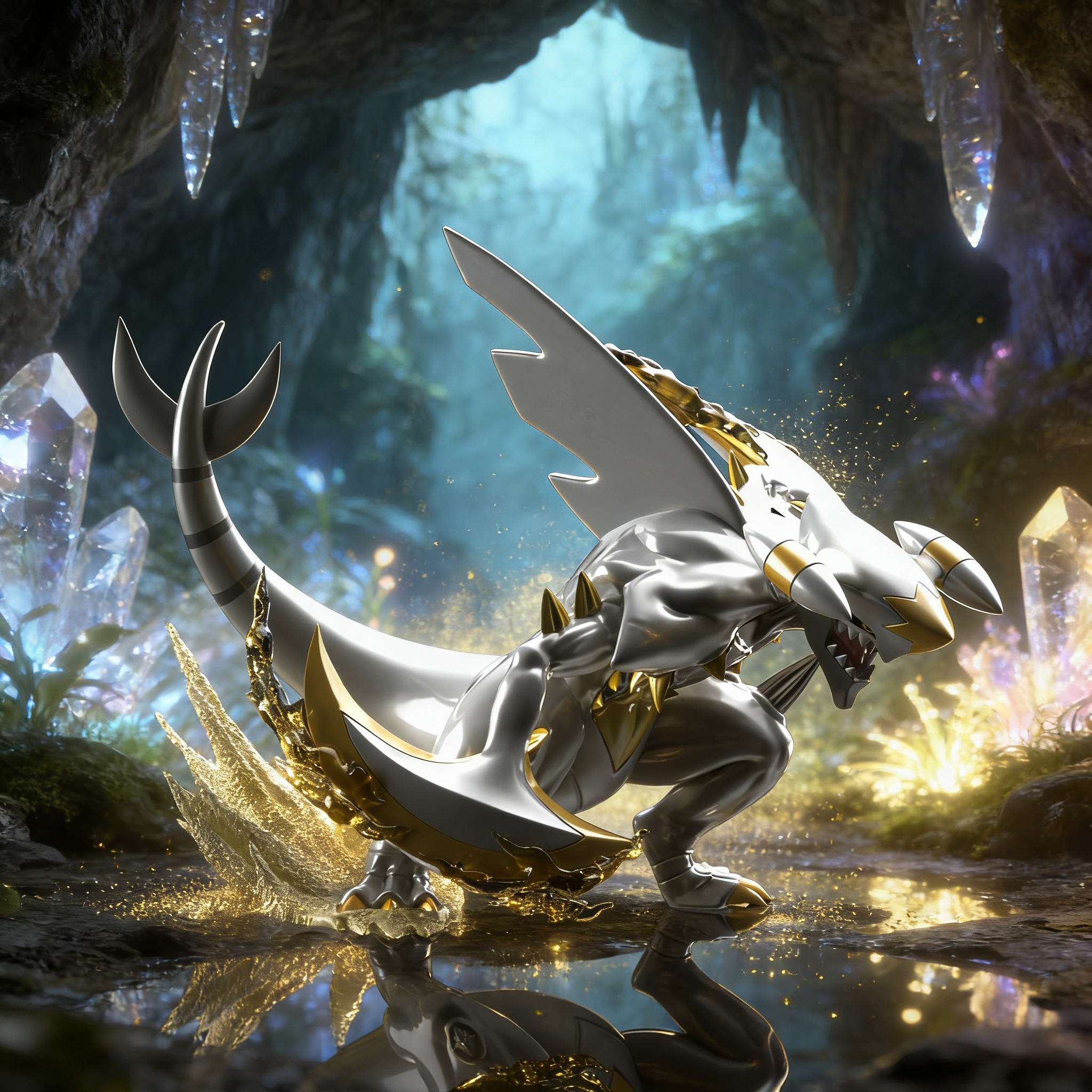 Pencil Studio 寶可夢 超級烈咬陸鯊 1/20