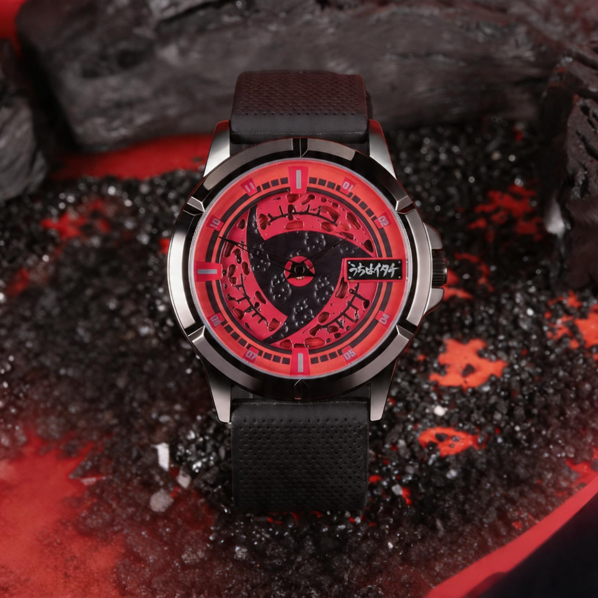 火影忍者疾風傳鼬旋轉石英錶