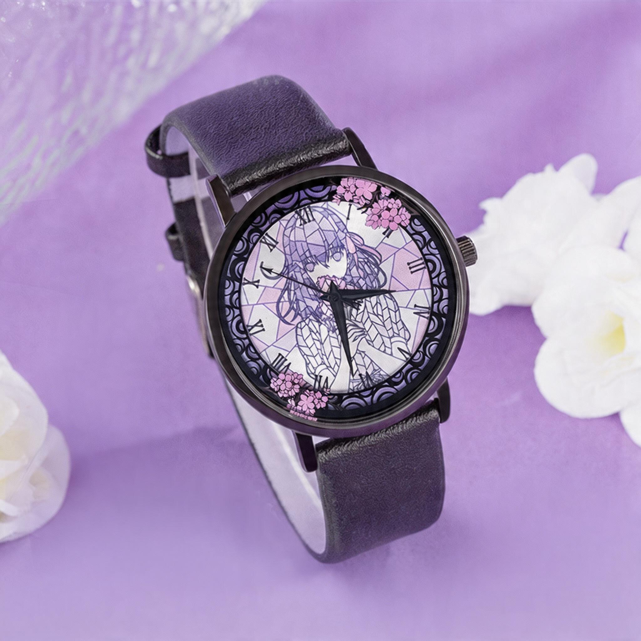 間桐櫻春櫻花落輕薄石英錶