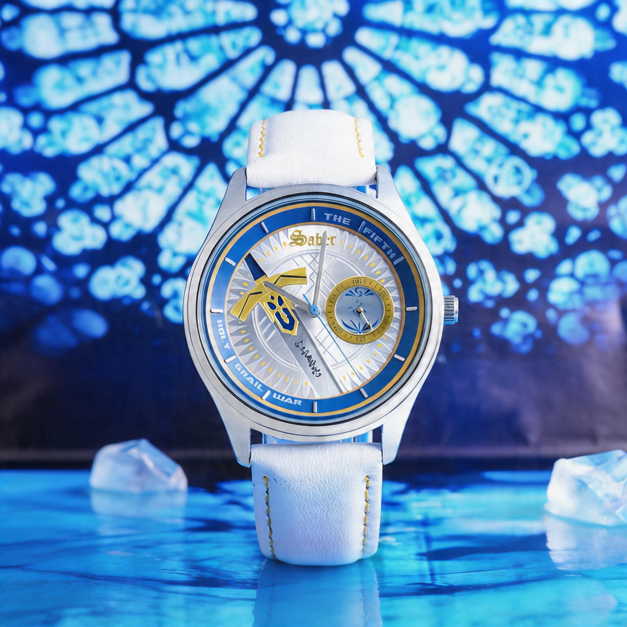 Saber印象四針石英錶