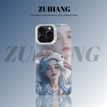 英雄聯盟：奧術彩銀線條漸變防摔手機殼-ZUIHANG SHOP