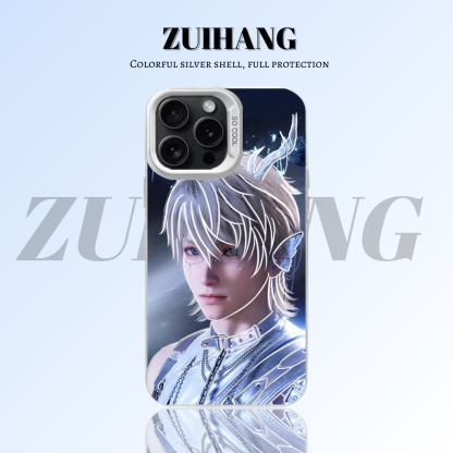 戀與深空彩銀線條漸變防摔手機殼-ZUIHANG SHOP