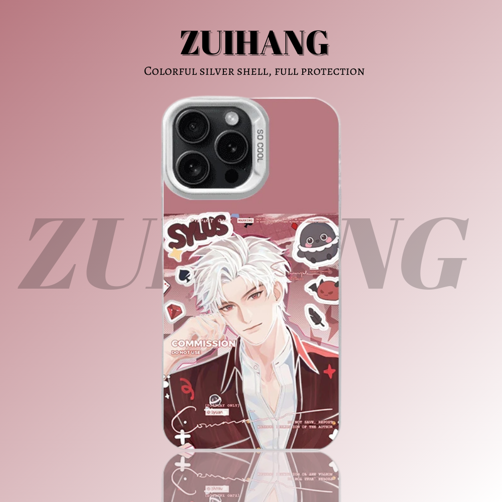 戀與深空彩銀線條漸變防摔手機殼-ZUIHANG SHOP