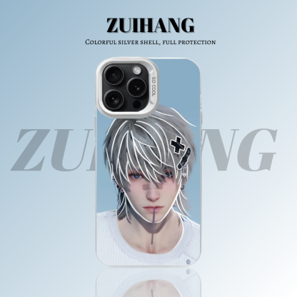 戀與深空彩銀線條漸變防摔手機殼-ZUIHANG SHOP