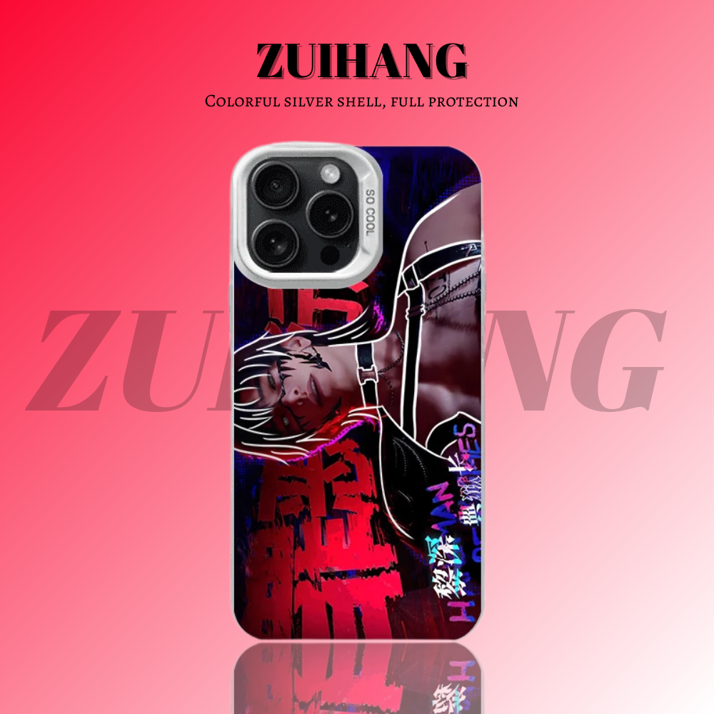 戀與深空彩銀線條漸變防摔手機殼-ZUIHANG SHOP