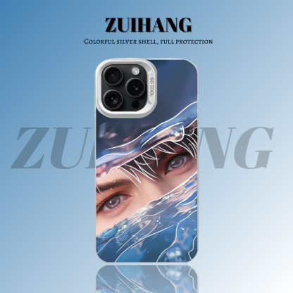 戀與深空彩銀線條漸變防摔手機殼-ZUIHANG SHOP