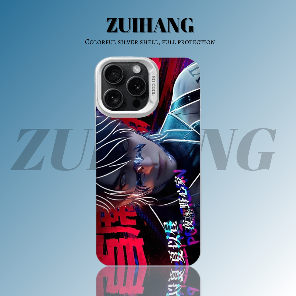 戀與深空彩銀線條漸變防摔手機殼-ZUIHANG SHOP