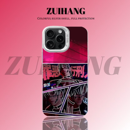 戀與深空彩銀線條漸變防摔手機殼-ZUIHANG SHOP