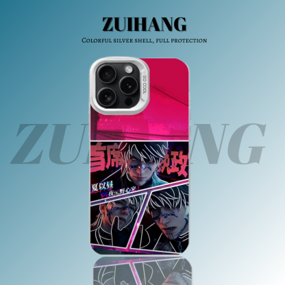 戀與深空彩銀線條漸變防摔手機殼-ZUIHANG SHOP