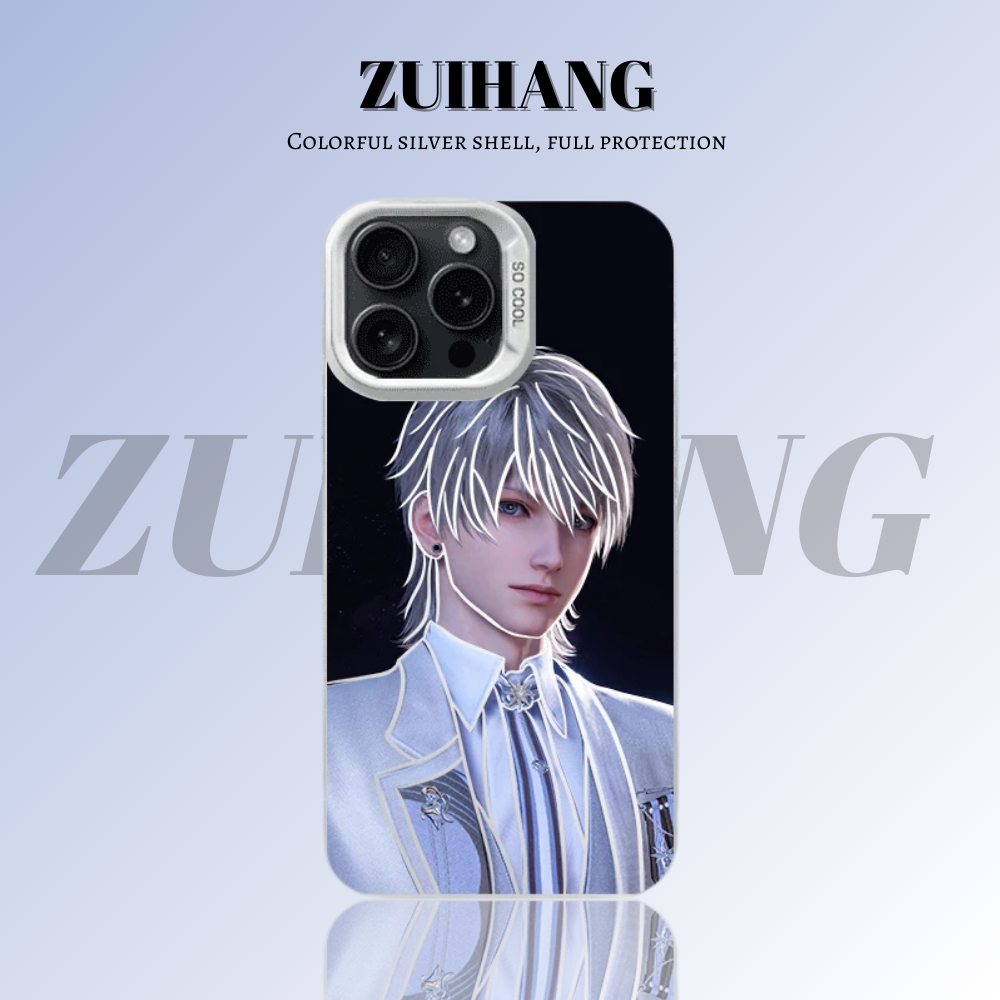 戀與深空彩銀線條漸變防摔手機殼-ZUIHANG SHOP