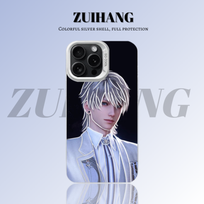 戀與深空彩銀線條漸變防摔手機殼-ZUIHANG SHOP