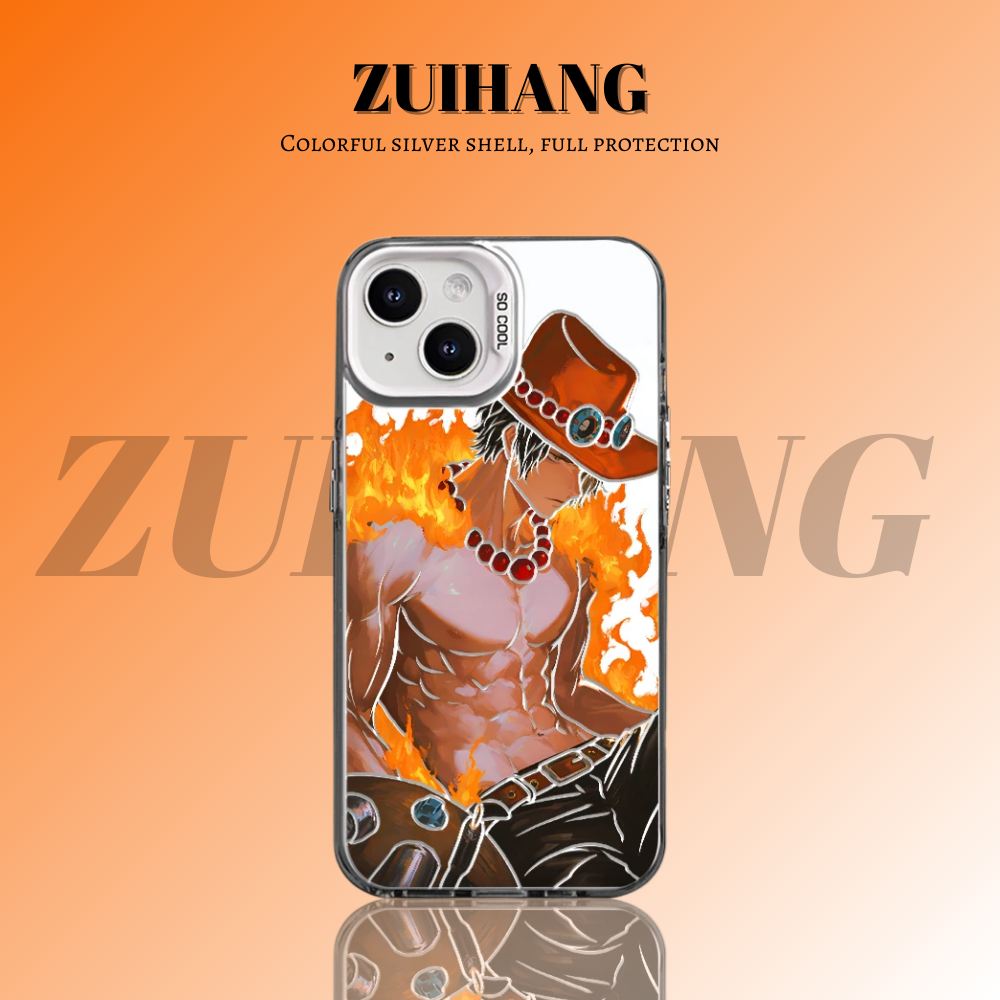 海賊王彩銀線條漸變防摔手機殼-ZUIHANG SHOP