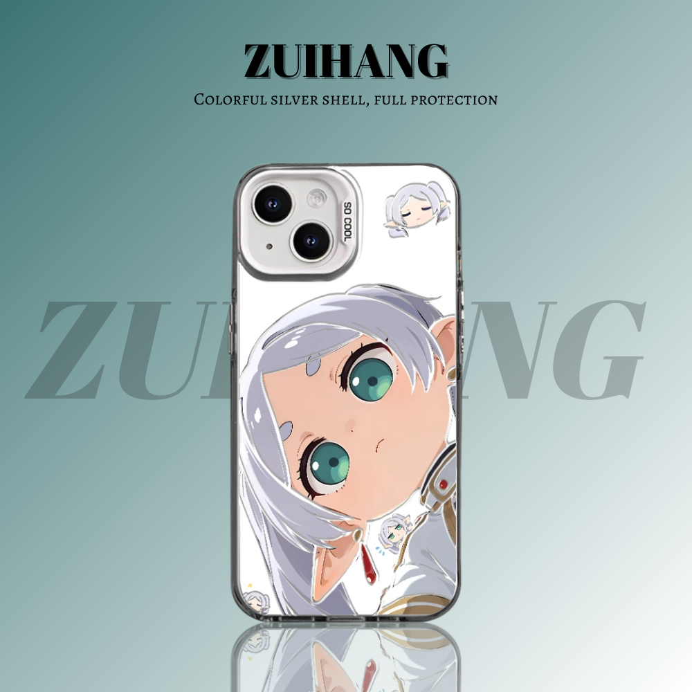 芙莉蓮彩銀線條漸變防摔手機殼-ZUIHANG SHOP
