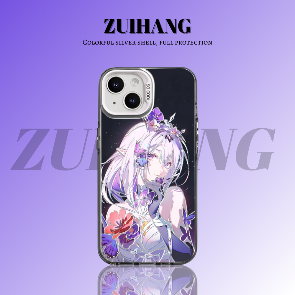 崩壞:星穹鐵道彩銀線條漸變防摔手機殼