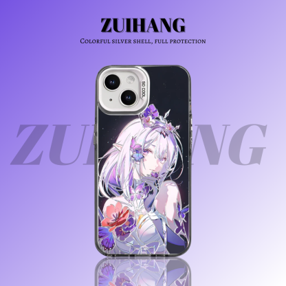 崩壞:星穹鐵道彩銀線條漸變防摔手機殼