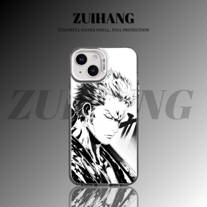 海賊王彩銀線條漸變防摔手機殼-ZUIHANG SHOP