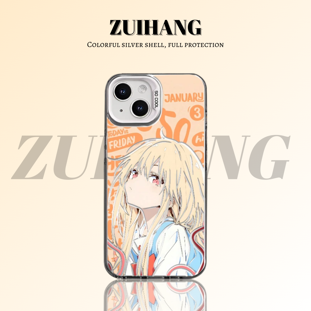 【大集合1.0】動漫彩銀線條漸變防摔手機殼-ZUIHANG SHOP