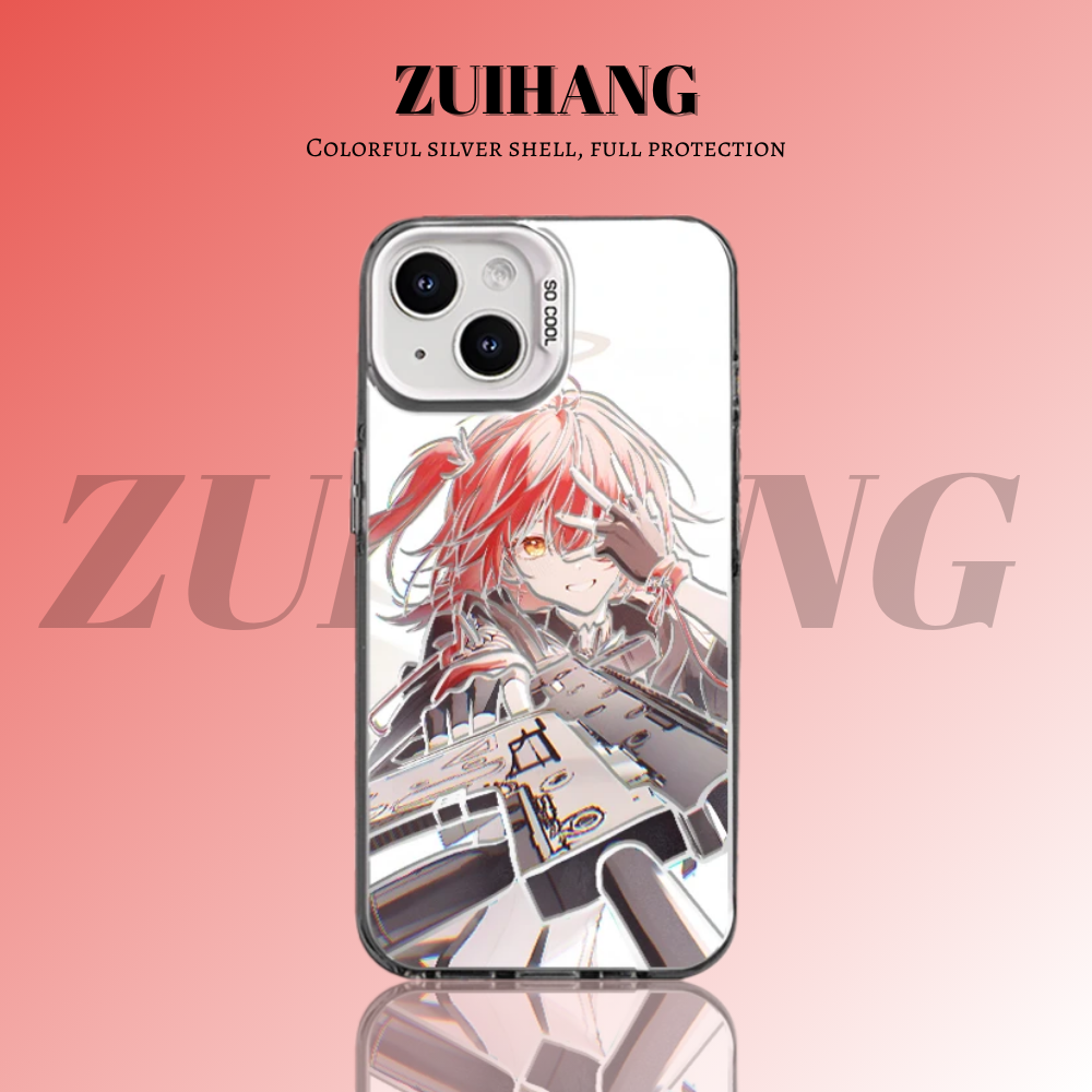 【大集合1.0】動漫彩銀線條漸變防摔手機殼-ZUIHANG SHOP