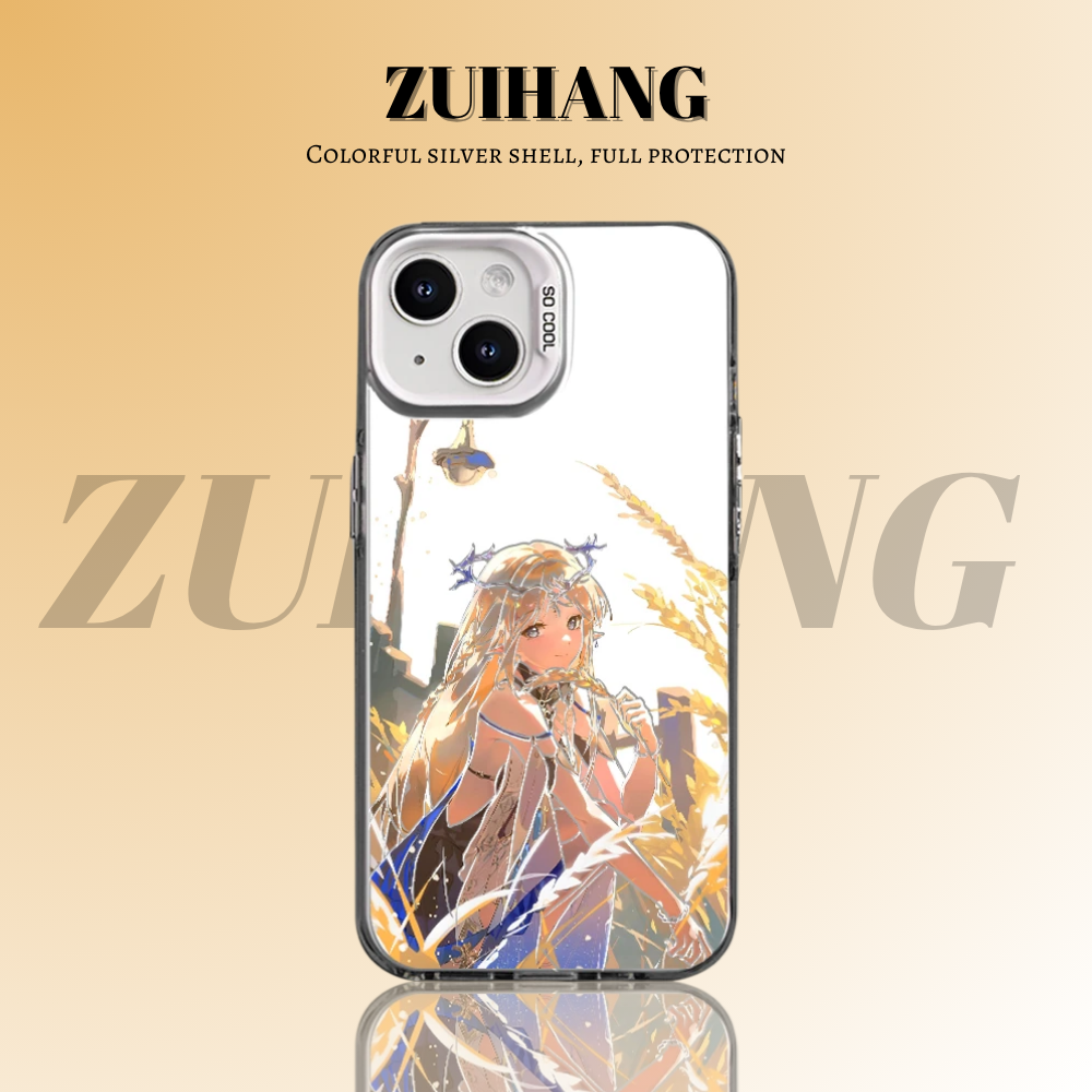 鳴潮彩銀線條漸變防摔手機殼-ZUIHANG SHOP