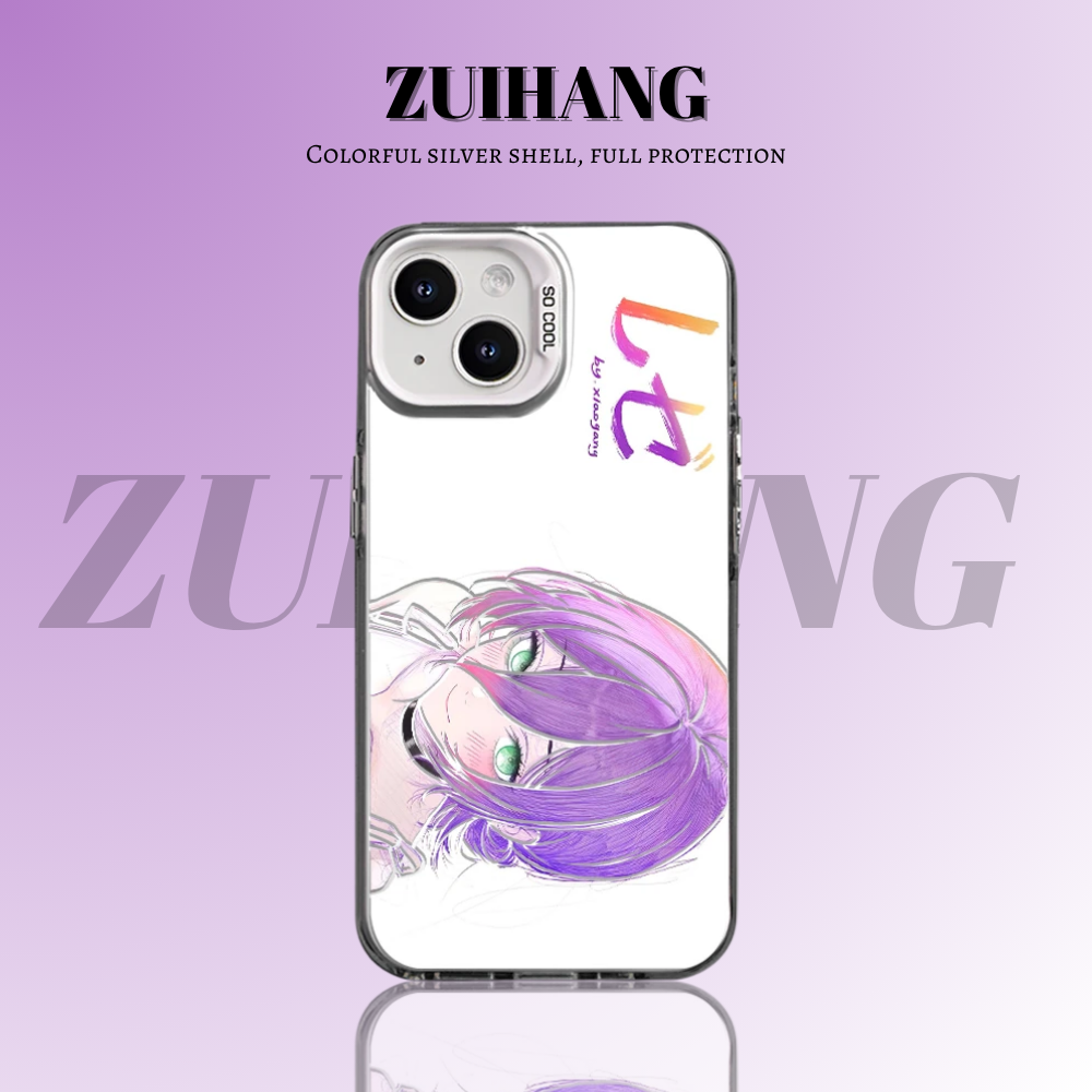 蕾塞彩銀線條漸變防摔手機殼-ZUIHANG SHOP