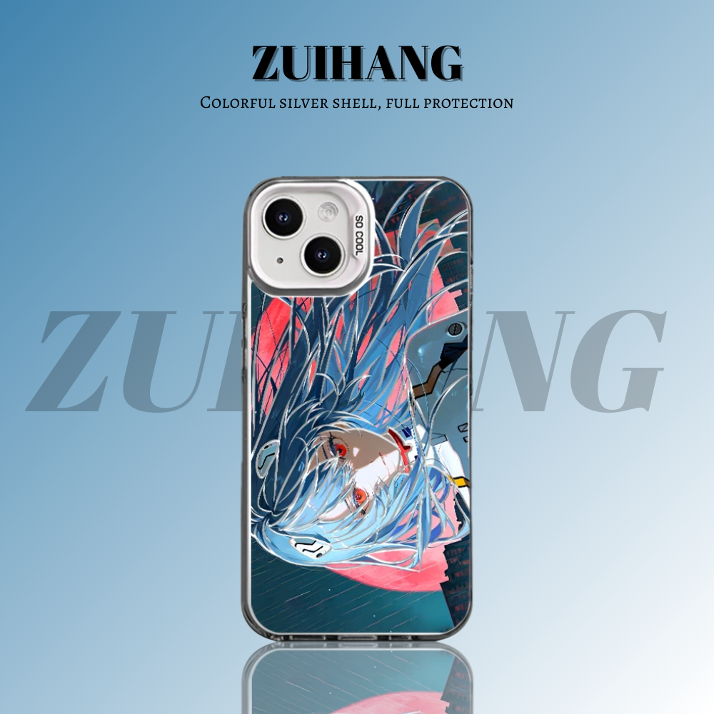 EVA新世紀福音戰士彩銀防摔手機殼-ZUIHANG SHOP