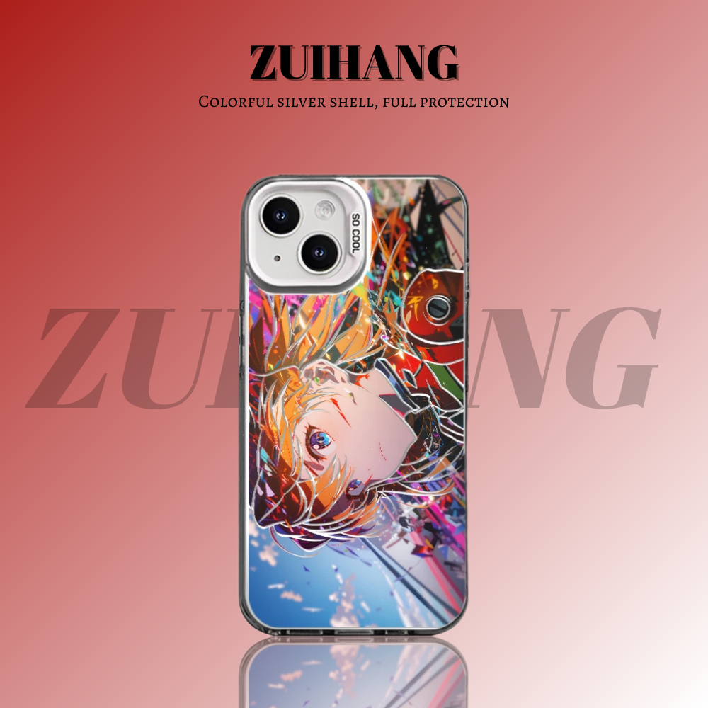 EVA新世紀福音戰士彩銀防摔手機殼-ZUIHANG SHOP
