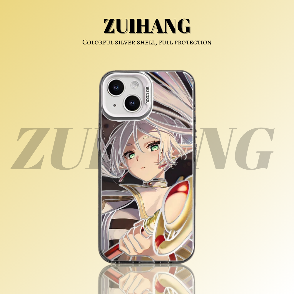 芙莉蓮彩銀線條漸變防摔手機殼-ZUIHANG SHOP