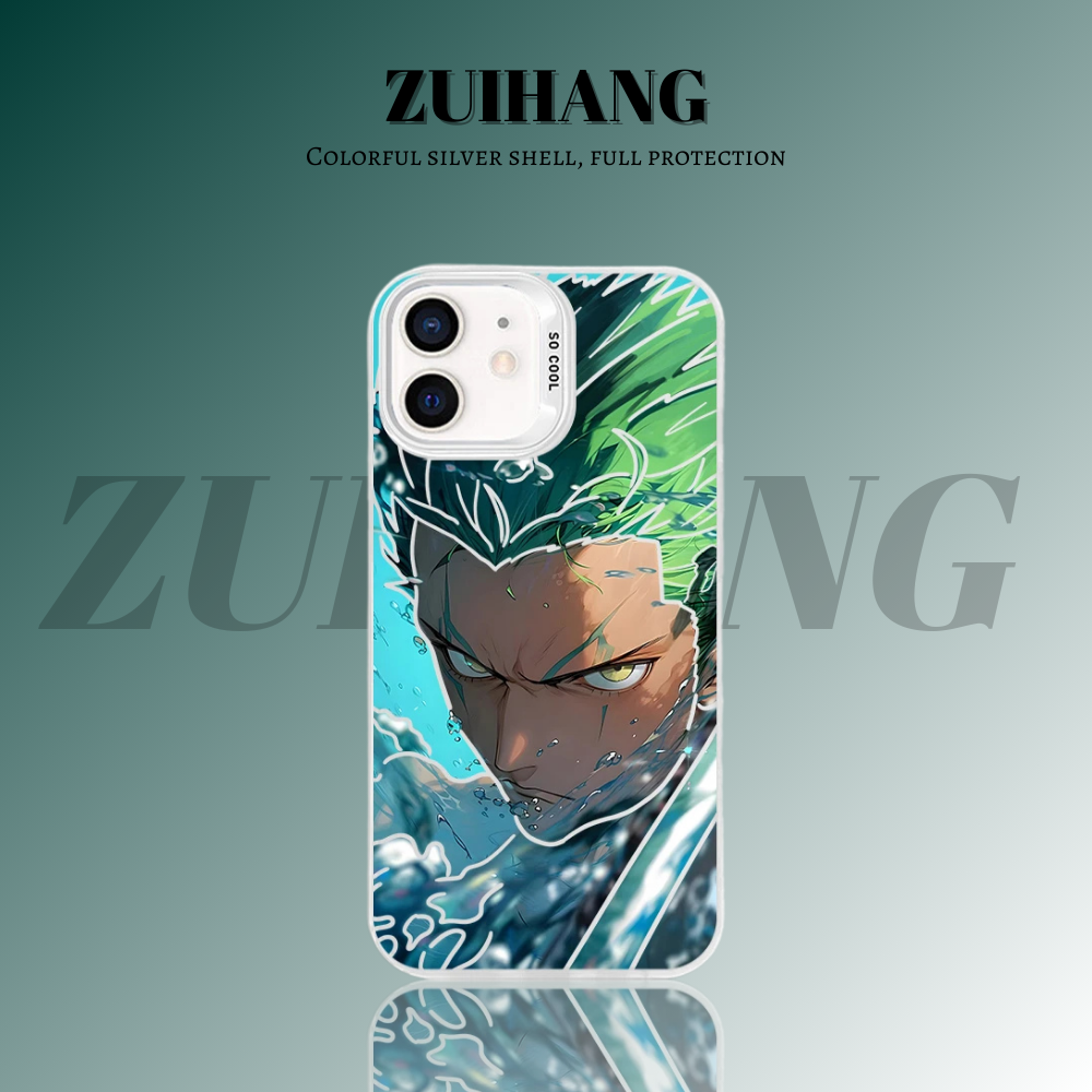 海賊王彩銀線條漸變防摔手機殼-ZUIHANG SHOP